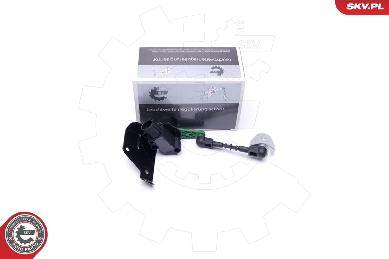 Sensor, headlight levelling